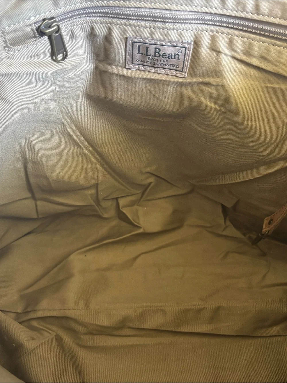 L.L. Bean roomy bean